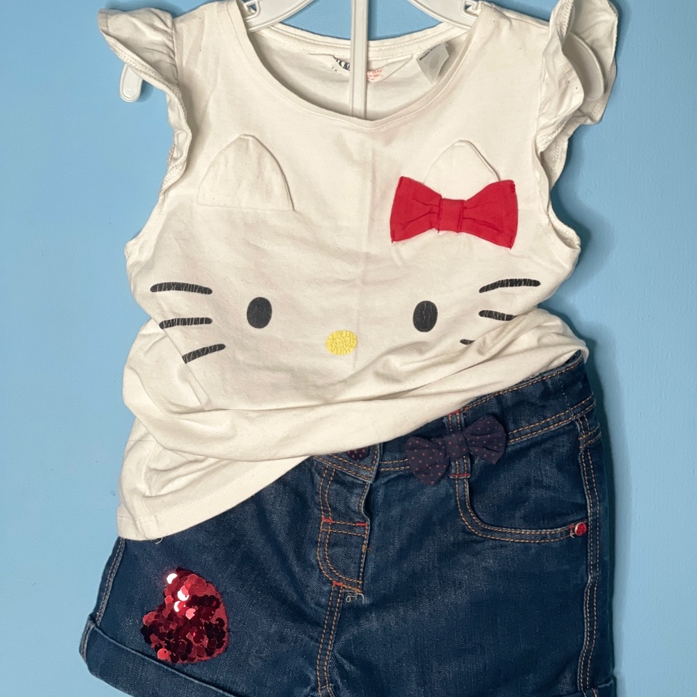 Matching Shirt and shorts